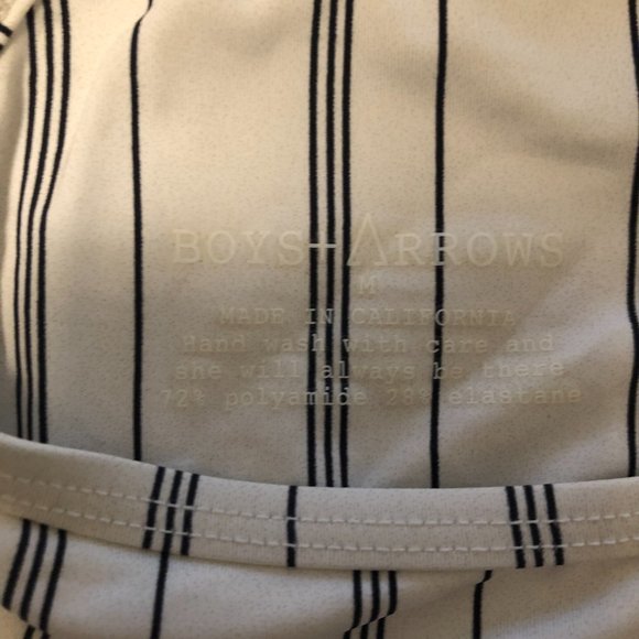 Boys + Arrows Bikini Top Size M - Picture 2 of 4